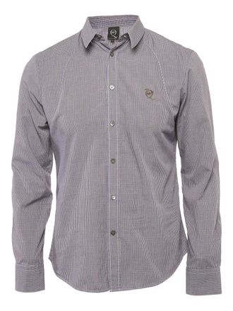 Alexander McQueen Geruit overhemd - Blauw