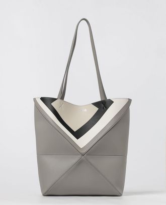 Loewe Borsa Puzzle Fold Tote media in nappa di vitello Loewe