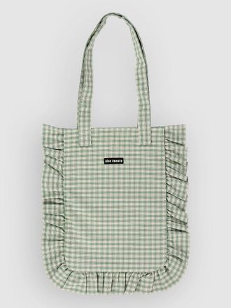 Blue Tomato Ruffle Tote Handtasche gr&uuml;n