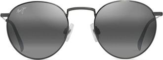Maui Jim Sunglasses Pukaua 667 17 A Black/Grey Unisex Polarized
