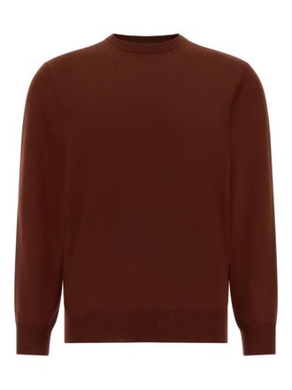 Boggi Milano crew-neck sweater - men - Merino - M - Red