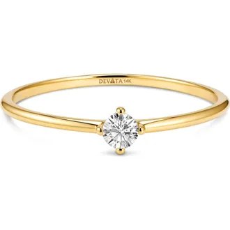 Devata Classic Ring in 14K Gold at Nordstrom, Size 7