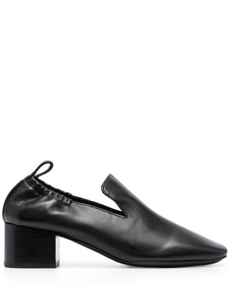 STUDIO NICHOLSON Moon 45mm leather loafers - Black