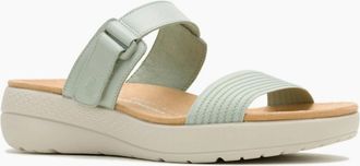 Hush Puppies Womens Breathe Womens Slide Sandals - Tan - Size: 4