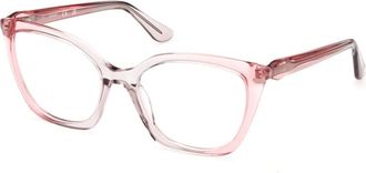 Guess Glasses, unisex, Pink, Size: 55 MM Gu2965 Cat-eye Frame
