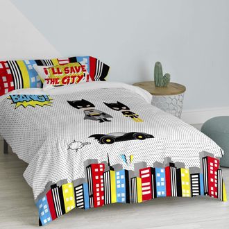 Happy Friday Juego n&oacute;rdico 2 piezas 100% algod&oacute;n multicolor 180x220 cm (cama 105)