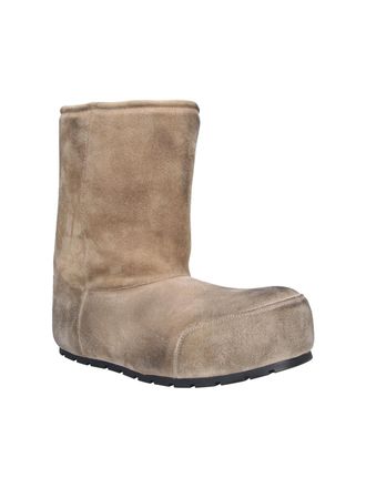 Balenciaga Mens Boots Brown Leather
