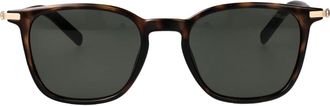 Montblanc Mb0460S Sunglasses - male - MONTBLANC - Sunglasses - Brown - 50 MM - Accessories