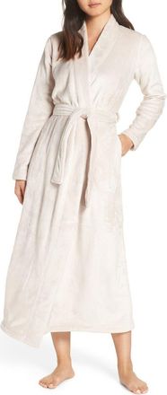 UGG Marlow Double Face Fleece Robe in Moonbeam at Nordstrom Rack, Size X-Small