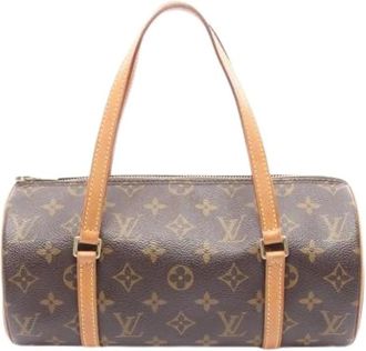 Louis Vuitton Pre-owned Handbags, female, Brown, Size: ONE SIZE Pre-owned Monogram Papillon 26 Handbag