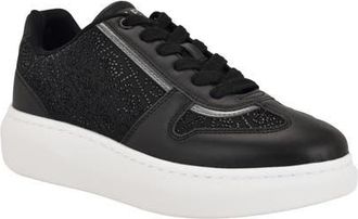 Guess Fhilip Platform Sneaker in Black at Nordstrom, Size 6.5