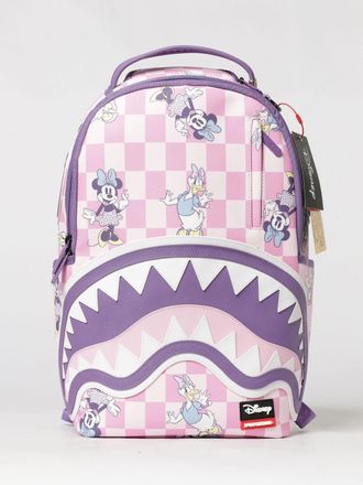 Sprayground Disney Checkerboard Print Backpack with Internal Laptop Pocket