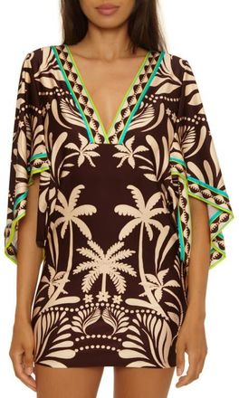 Trina Turk Syros Cover-Up Tunic in Multi at Nordstrom, Size X-Large