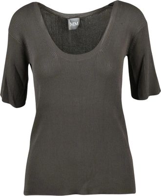 Max Mara Truien & Vesten, Dames, Grijs, M, Minosse Sottogiacca