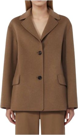 Max Mara Jassen, Dames, Bruin, S, S Max Mara Jassen