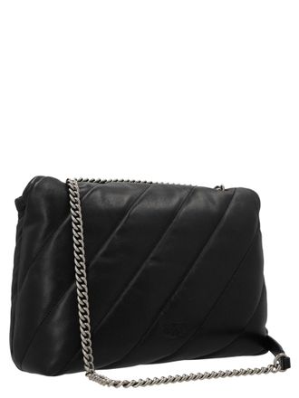 Pinko Love Puff Crossbody Bag - Black
