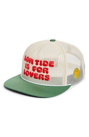 Dark Seas Lovers Baseball Cap in White/green at Nordstrom
