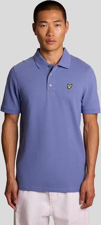 Lyle & Scott Lyle And Scott Mens Cotton Polo Shirt - Blue - Size: 40
