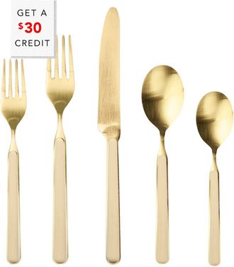 Mepra 5Pc Fantasia Ice Flatware Set With $30 Credit