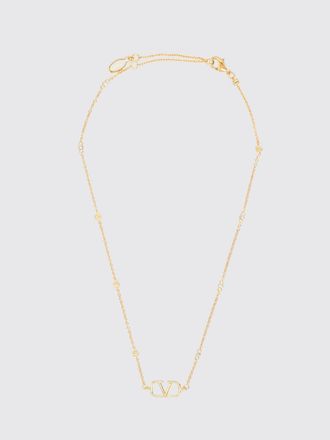 Valentino Garavani Collana girocollo VLogo Signature in ottone con strass