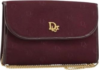 Dior Pre-owned Nylon Schoudertas - Dames - Vintage Schoudertas - Rood - ONE Size - Nylon - Vintage