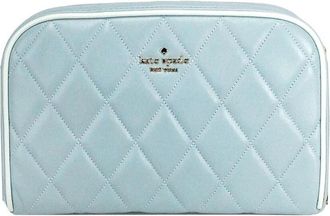 Kate Spade New York Kate Spade Carey Mini Wild Sage Quilted Smooth Leather Camera Crossbody Womens Bag
