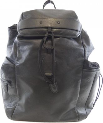 Louis Vuitton Black Leather Backpack (Pre-Owned)