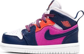 Nike Jordan (TD) Air Jordan 1 Mid Fire Pink Barely Grape 644507-602