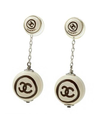 Chanel Coco Mark Vintage Earrings 2Way (Authentic Pre-Loved)