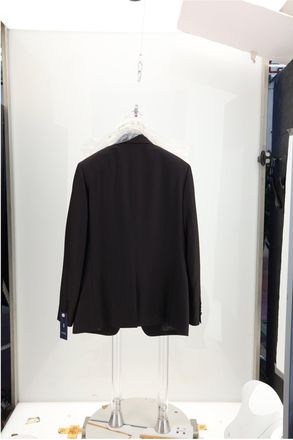 Dior Mens Blazer Brown Wool Blazers Jacket