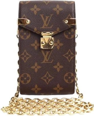 Louis Vuitton Pre-owned Mini Bags, female, Brown, Size: ONE SIZE Pre-owned Canvas Mini Bag