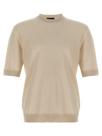 Zanone Linen Cotton T-Shirt
