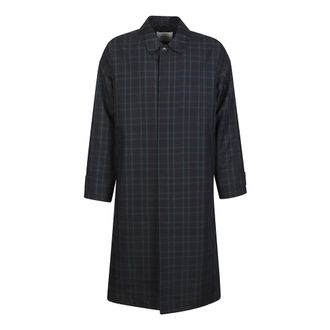 Les Deux Single-Breasted Coats - Heren - Mantel - Blauw - XS - Jassen
