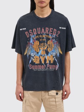 Dsquared2 T-shirt in cotone stampata Dsquared2
