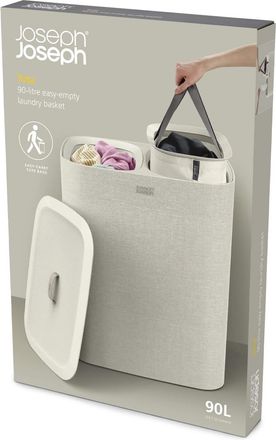 Joseph Joseph Joseph Joseph Tota Cesta De Ropa Crema 90 Litros