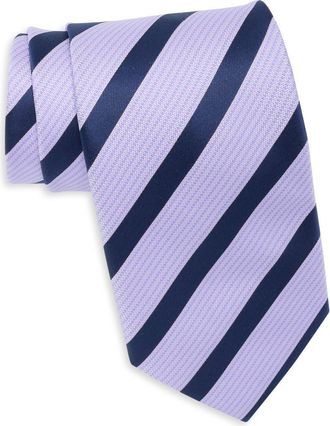 Original Penguin Printer Stripe Tie in Lilac at Nordstrom Rack