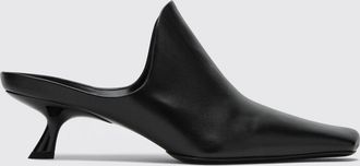 Loewe Mules Emily in pelle di vitello con punta squadrata e tacco svasato