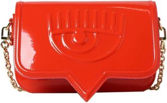 Chiara Ferragni Eyelike Bag Vernice - Bags - Mujer - Rojo - ONE SIZE