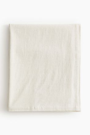 H&M Tischdecke aus Baumwollmix - Beige