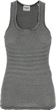 Isabel Marant Thea Tee - Dames - Tops zonder mouwen - Veelkleurig - L - Katoen - Tops