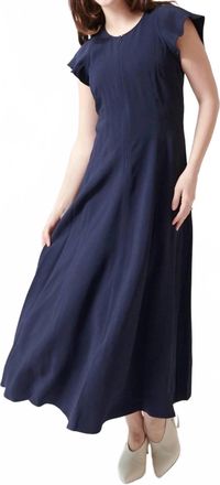 Apiece Apart Womens Gisa Zip Dress In Midnight
