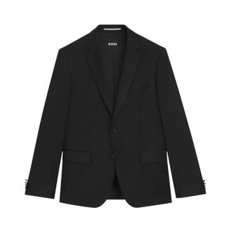 HUGO BOSS Slim Fit Tuxedo Jacket - male - Hugo - Blazers - Black - 2XL - Suits