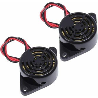 OEM Sfm-27 Dc3-24v 10 Unidades Zumbador Electr&oacute;nico De Alarma Con Pitido, Zumbador Piezoel&eacute;ctrico Activo, Tono De Alarma De 100 Db, Timbre De Sonido Conti