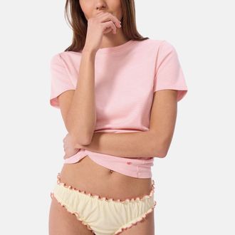 Petit Bateau Iconisch T-shirt met strepen en ronde hals