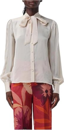 Twinset Donna, Camicette, Beige, M, new