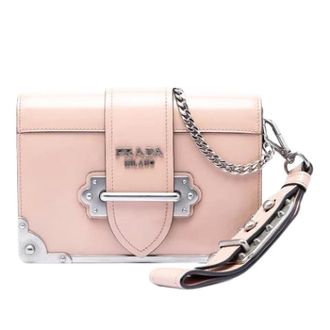 Prada Pre-owned Leather prada-bags - Dames - Pre-owned - Roze - Maat: ONE Size Leer