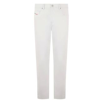 Diesel Slim-fit Jeans, male, White, Size: W34 Slim-fit Jeans
