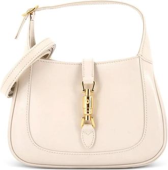 Gucci Jackie 1961 Leather Mini hobo bag - Bianco