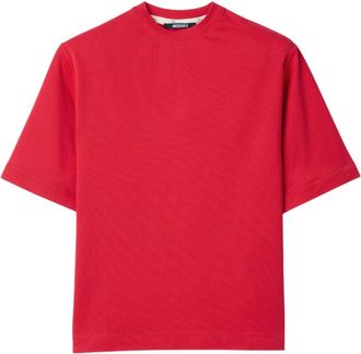 Jacquemus Red Crew Neck T-Shirt