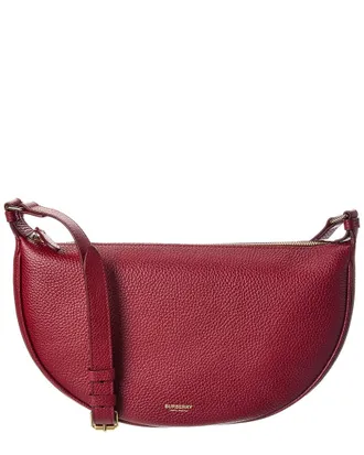 Burberry Grainy Leather Shoulder Bag